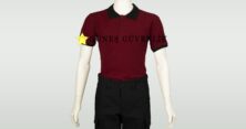 Bordo Personel Tişörtü